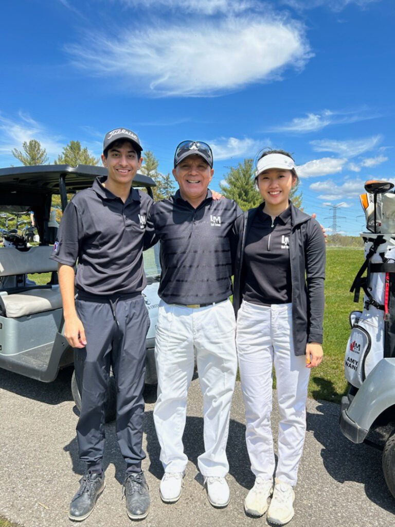 WITH A SCORE OF 58 (-14), THE LMGS TEAM CAPTAINED BY COACH LUIZ FINISHED SECOND IN THE DURHAM GFC GOLF CLASSIC ANNUAL GOLF TOURNAMENT