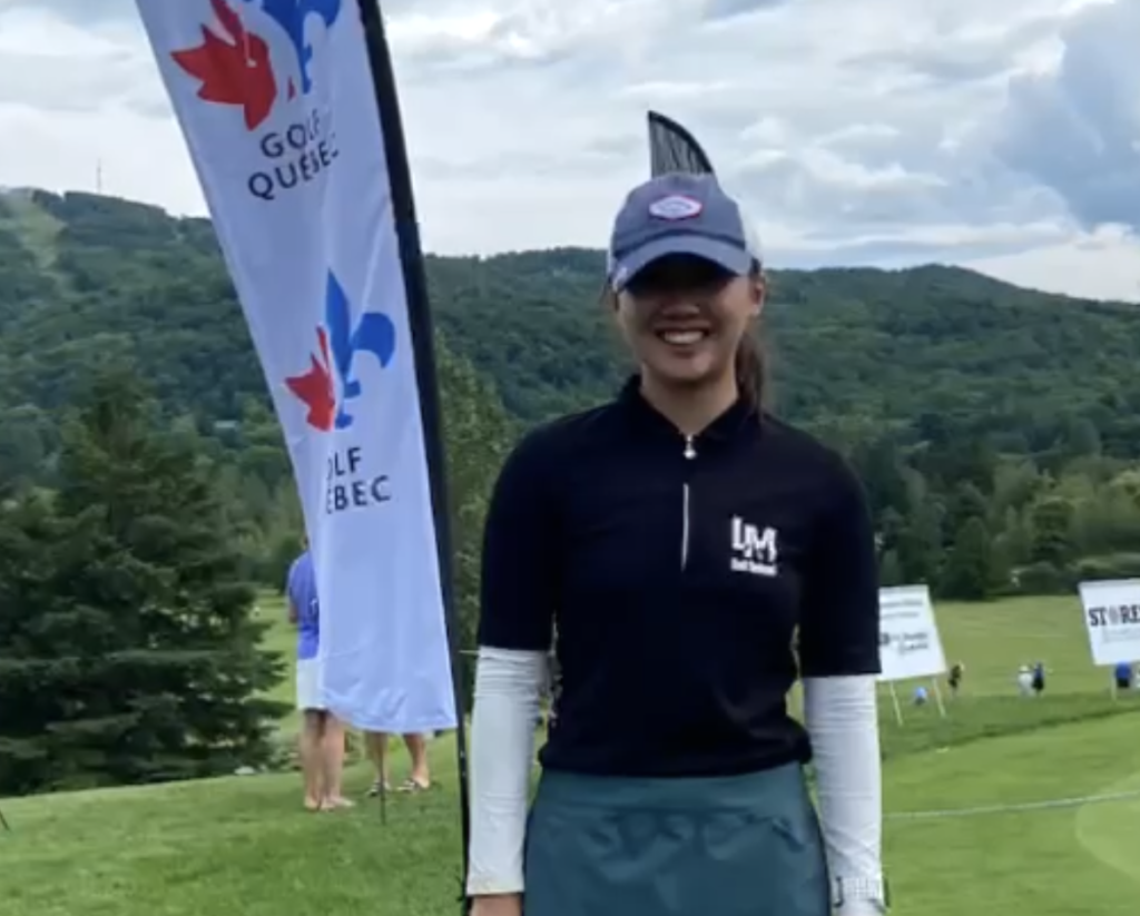 AMY WANG WILL BE THE MOST ADMIRED RULE BREAKER AT LM GOLF SCHOOL.