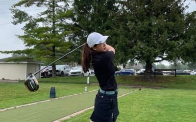 LM Golf School athlete Amy Wang did not get off to a good start at the Ororo Canadian Womens PGA Championship at Kingsville Golf & Country Club